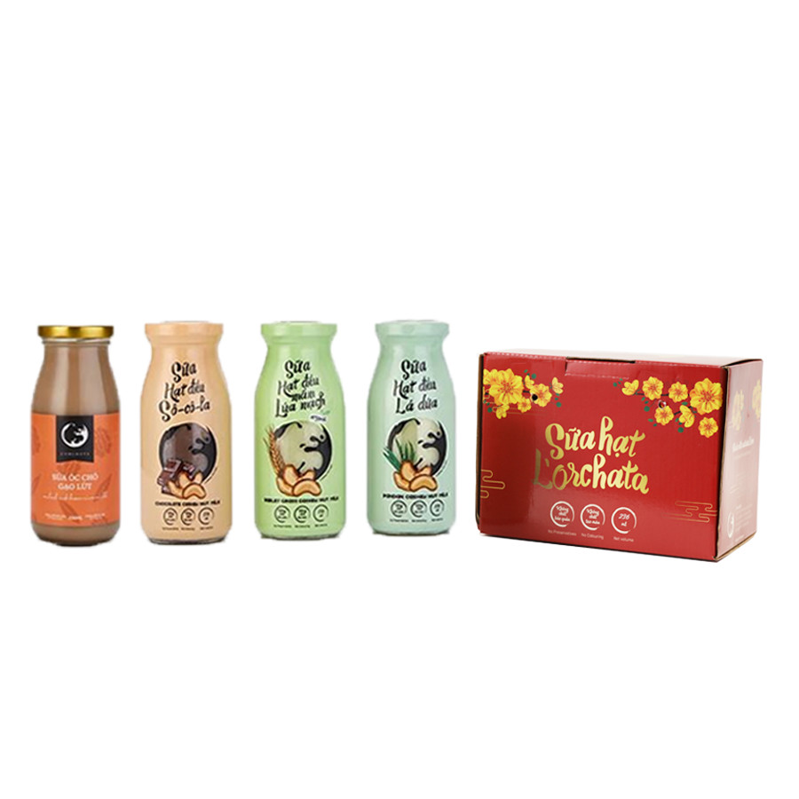 Hộp 6 chai sữa hạt L'ORCHATA 236ml