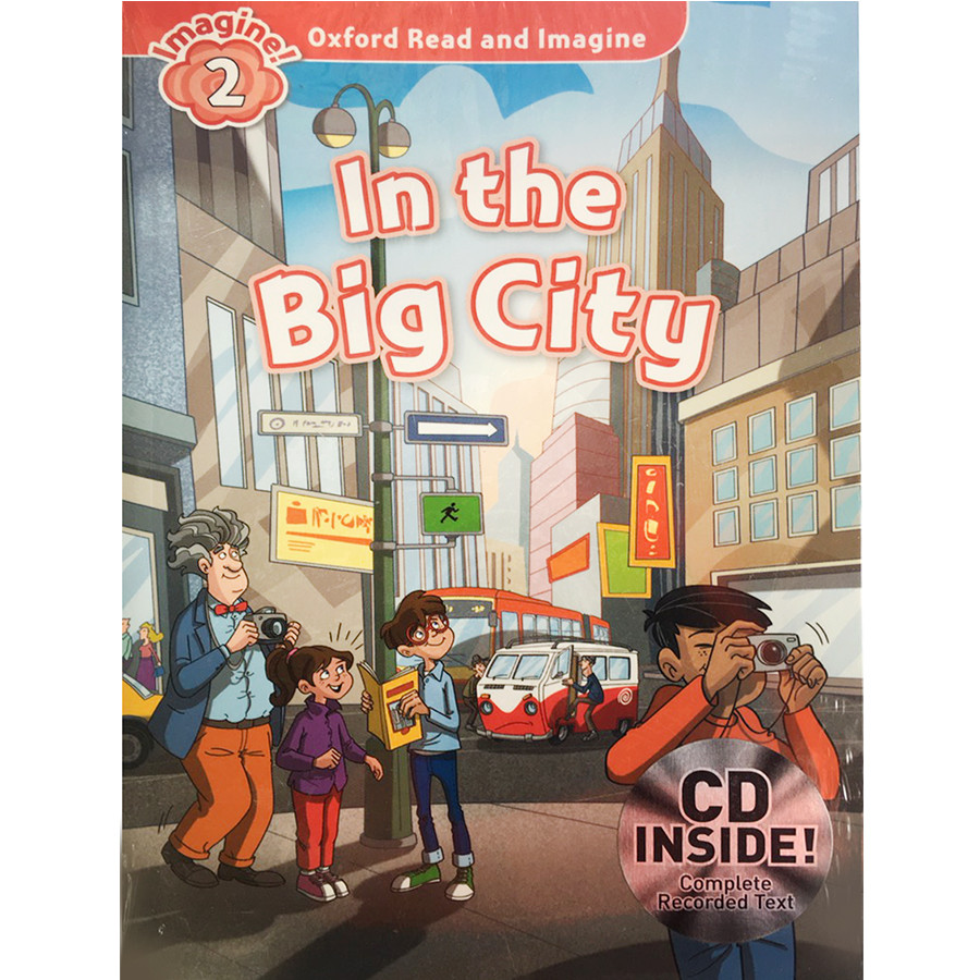 [Hàng thanh lý miễn đổi trả] Oxford Read And Imagine Level 2: In the Big City Pack