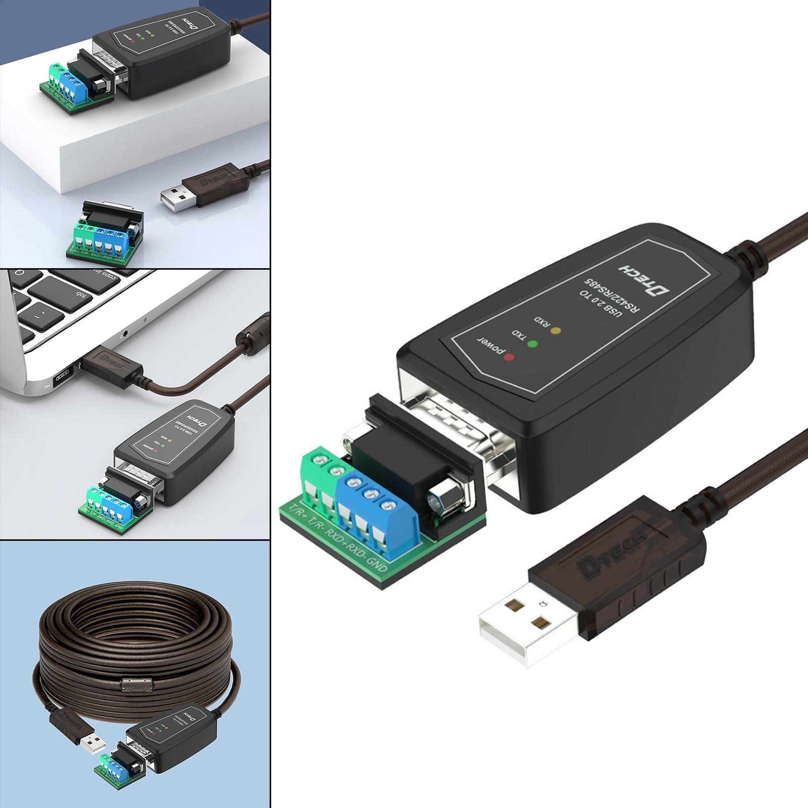 USB to RS422 or RS485 Serial Port Converter Adapters Cable 600W Anti-Surge Cable