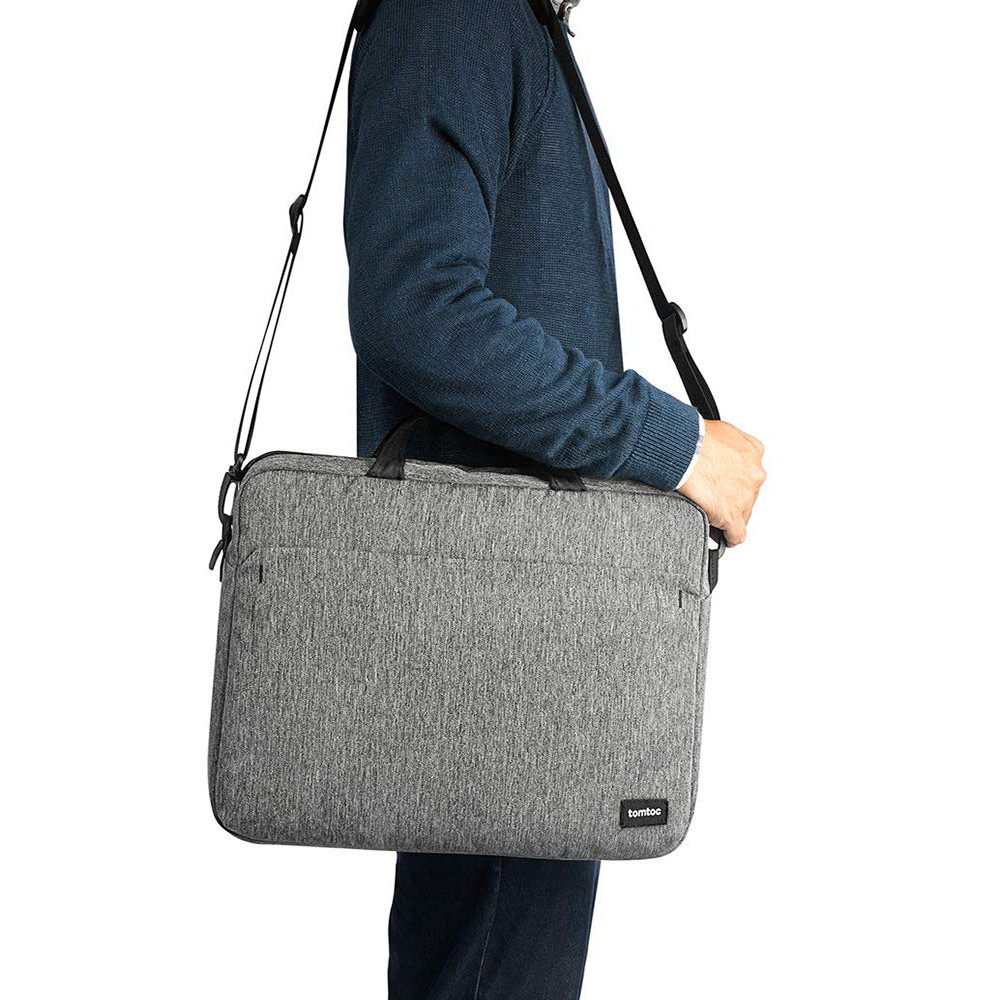 Túi Tomtoc (USA) Shoulder Bag For Ultrabook 15'' - Gray (A51-E01G)