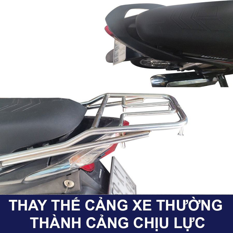 Cảng Sau Wave RS, RSX trước 2010, Wave @, Wave Alpha trước 2016, Wave S100 Chịu Lực Tay Dắt 12 Li Đặc Nam Phát