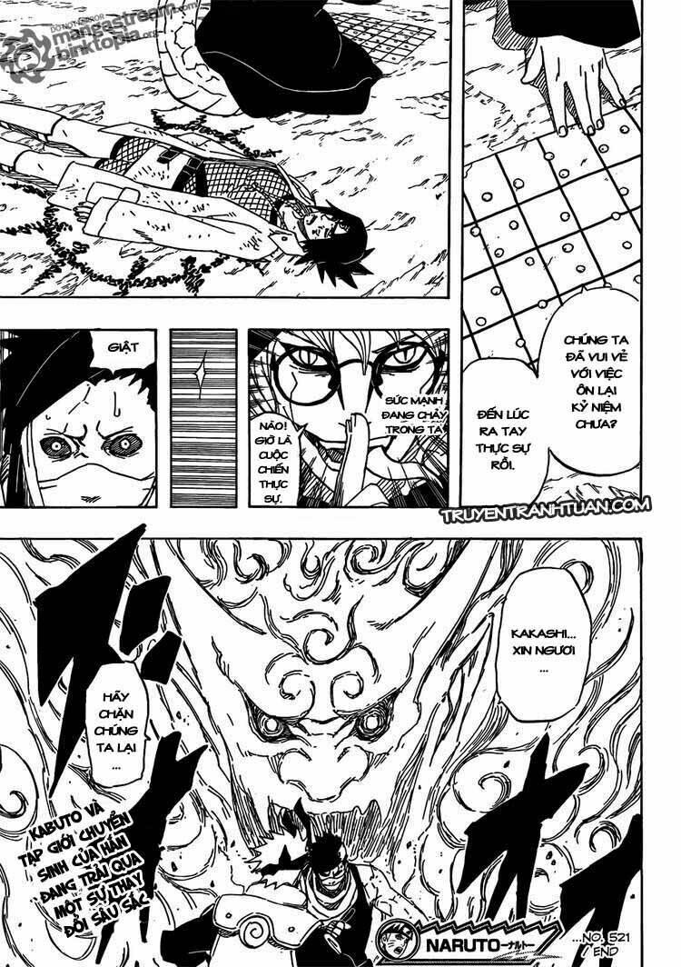 naruto - cửu vĩ hồ ly chapter 521 16