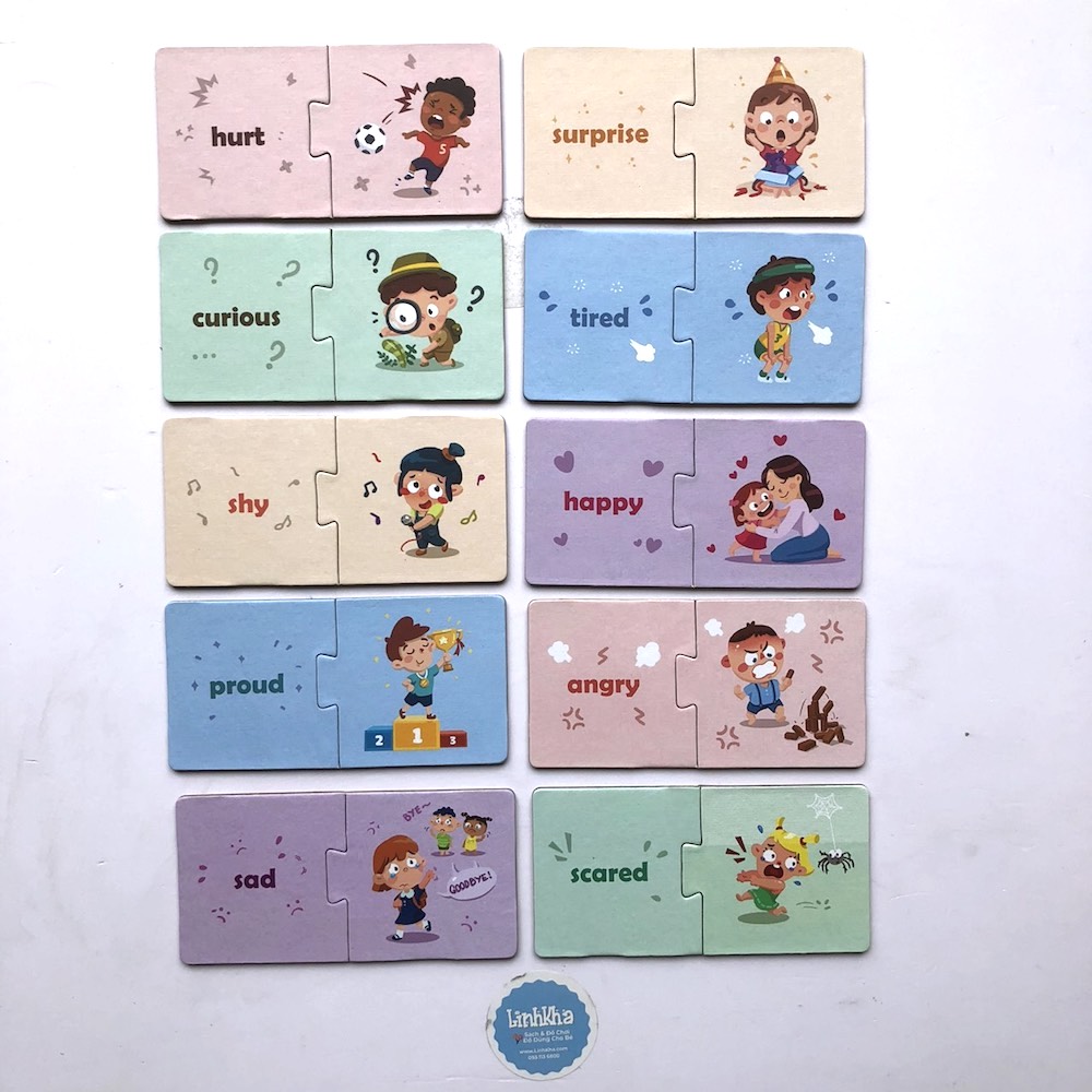 Đồ Chơi Xếp Hình Ghép Cặp Đầu Tiên Cho Bé Từ 2 Tuổi Nhiều Chủ Đề - My first puzzle MyndToys