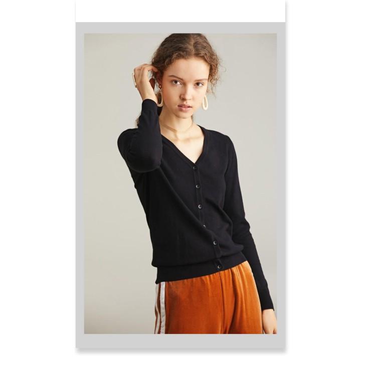 áo khoác nữ, áo khoác len nữ, áo khoác Cardigan nữ form ngắn Thời trang