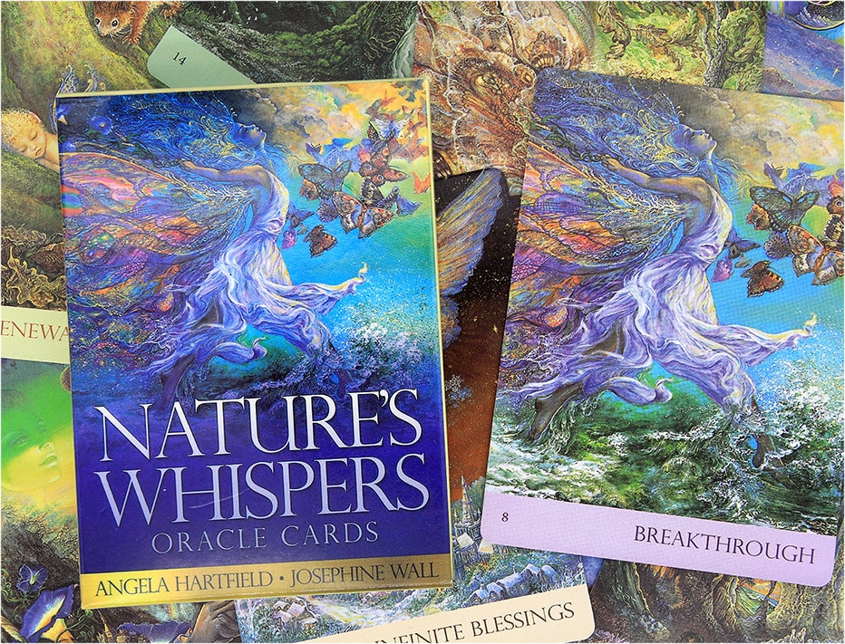 {Kèm quà tặng} Bộ bài oracle Nature's Whispers Oracle Cards