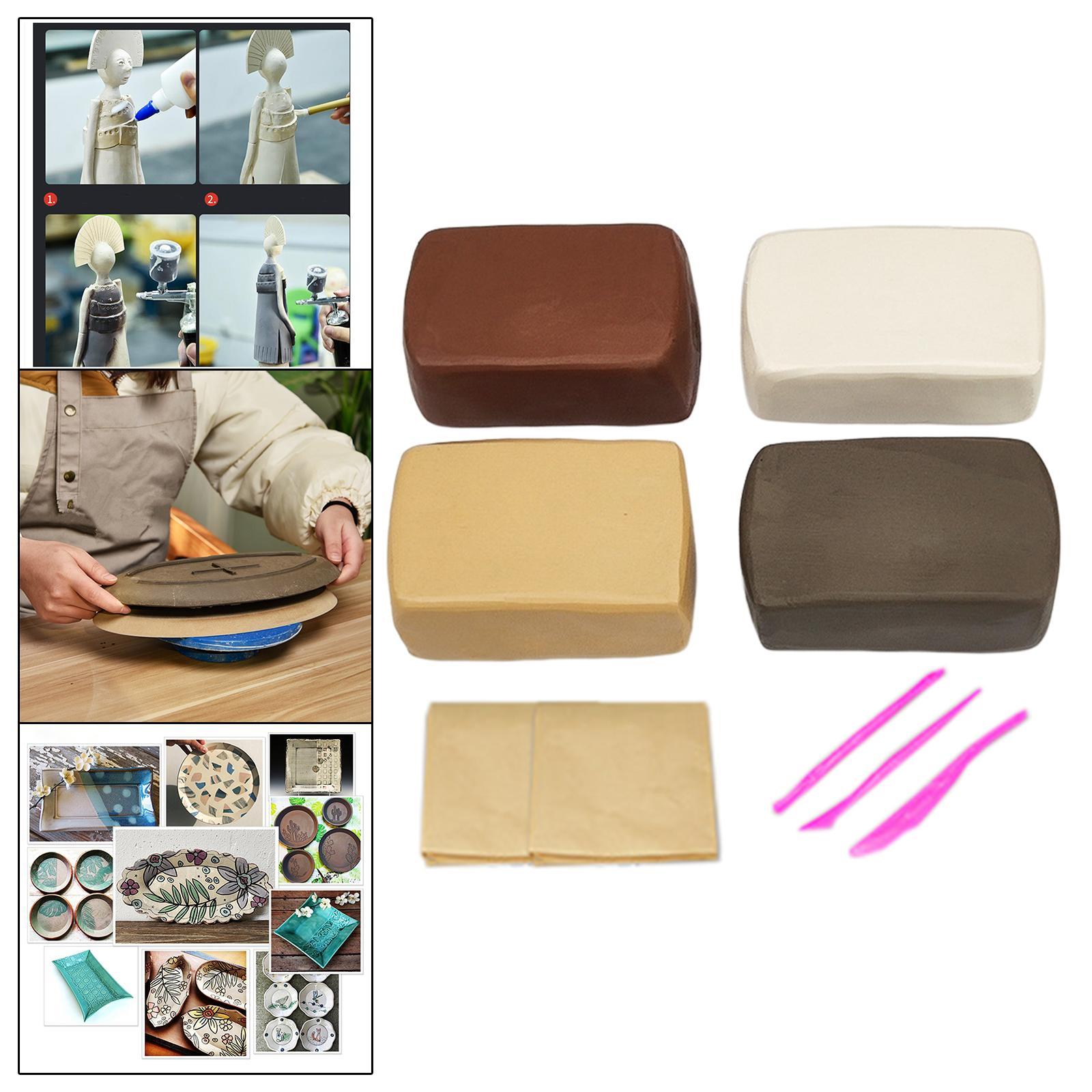 Pottery Clay Educational Toy Modelling Clay for Ceramics Arts Beginners