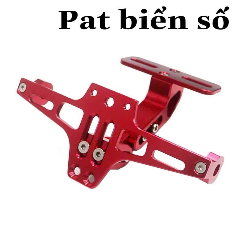 Pát Gập Biển Số Cao Cấp Nhôm Hợp Kim, Siêu Đẹp, Chống Rung Tốt, Phù Hợp Mọi Xe