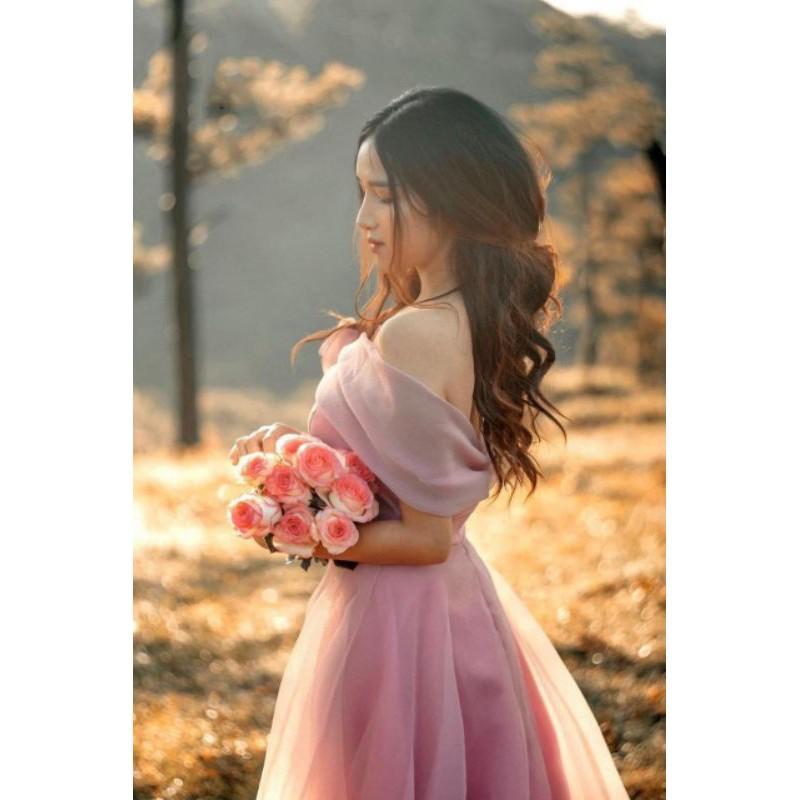 Maxi trễ vai, váy cưới, váy đi bàn, váy cô dâu có nhiều mẫu