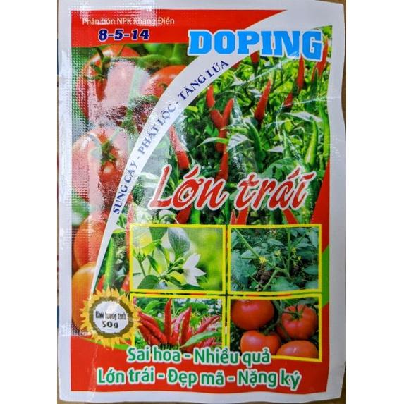 Phân bón Doping Lớn trái ớt. To trái bóng trái. Tăng ra hoa đậu quả