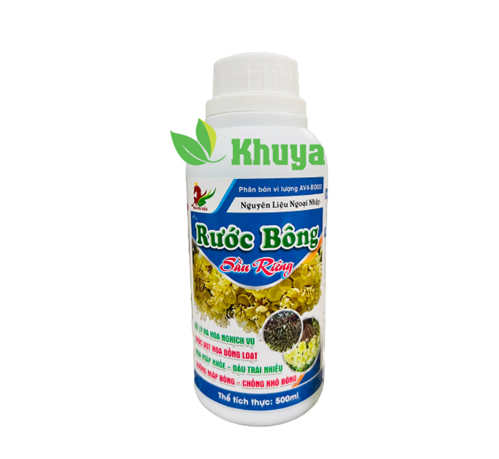 Phân bón vi lượng AV4-BO633 Rước Bông Sầu Riêng 500ml