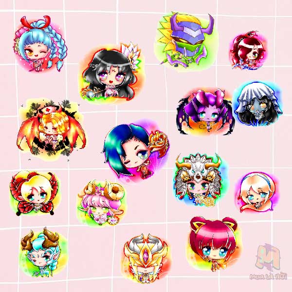 Miếng dán Stickers chủ đề game Liên Quân Mobile