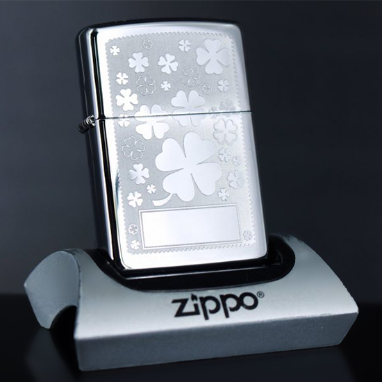 Bật Lửa Zippo 250 Four Leaf Clover