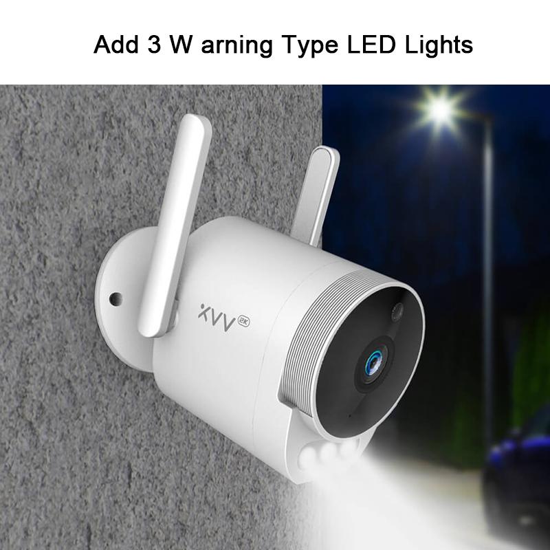 Máy ảnh toàn cảnh ngoài trời Xiaovv 2K 1296p 110 ° camera IP