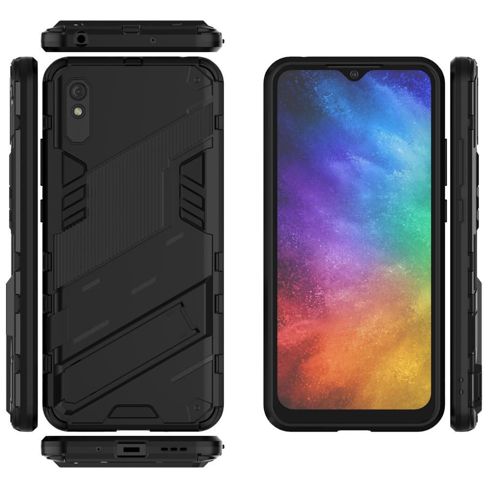 Ốp lưng Xiaomi Redmi 12C 10 10C A1 10A 9C 9 9A chống sốc có giá đỡ Iron Man PUNK cao cấp siêu đẹp