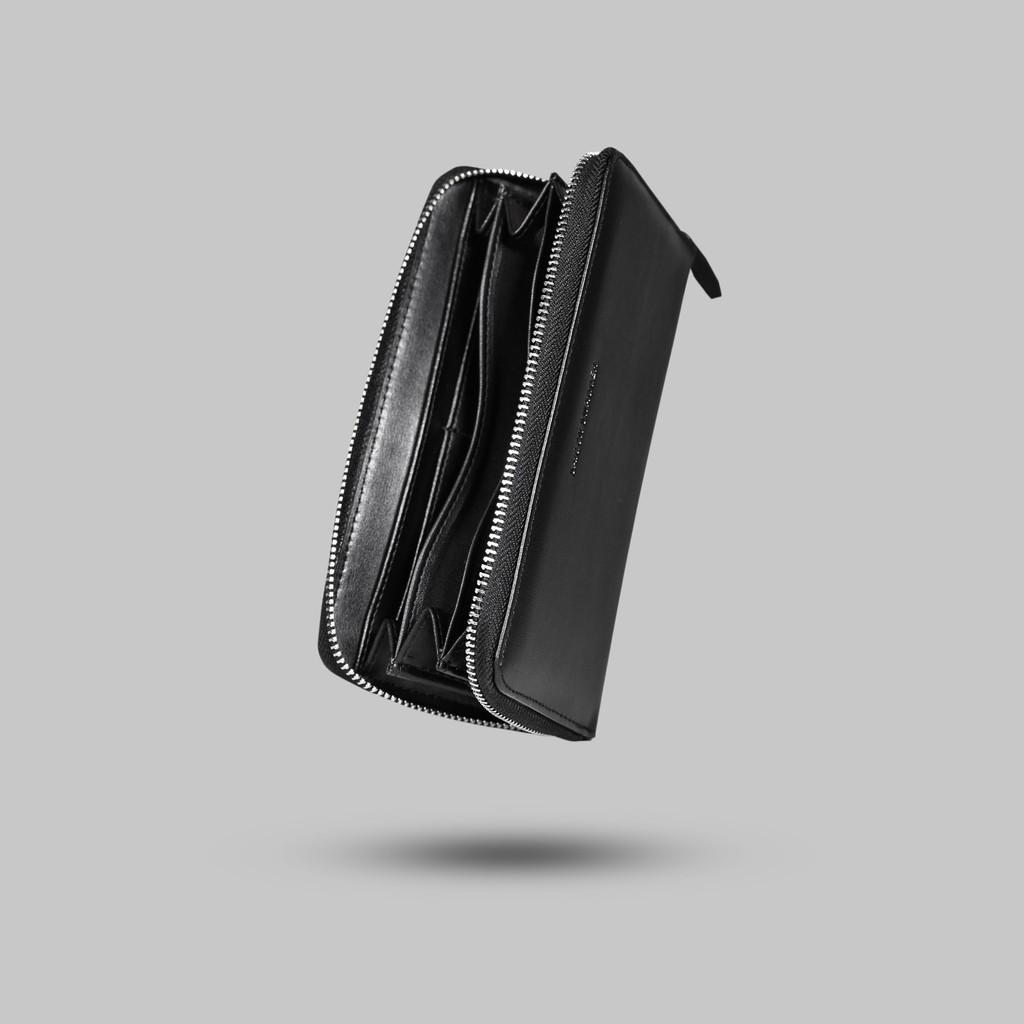 Ví Nam, Nữ Dây Kéo Dài Da Cao Cấp SAIGON SWAGGER SGS Anthem Leather Long Zip Wallet