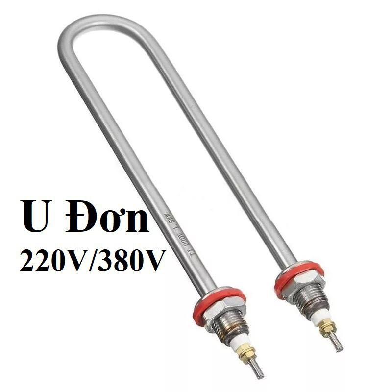 THANH NHIỆT ĐUN NƯỚC - U ĐƠN, U QUỲ , U KÉP, ĐIỆN TRỞ NỒI PHỞ, NẤU CHÁO