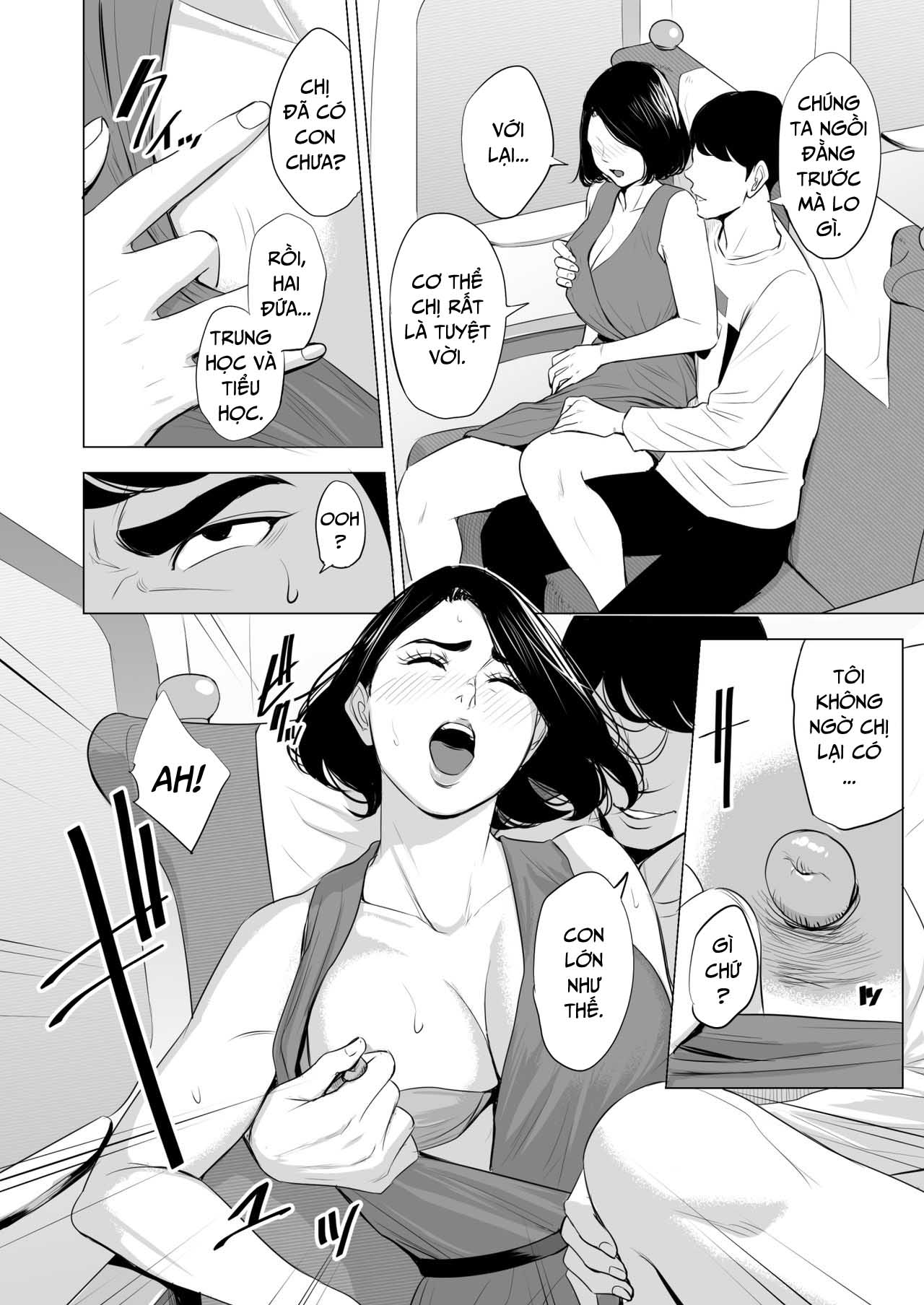 cô đang làm gì trên tàu điện thế hả chapter 1 24