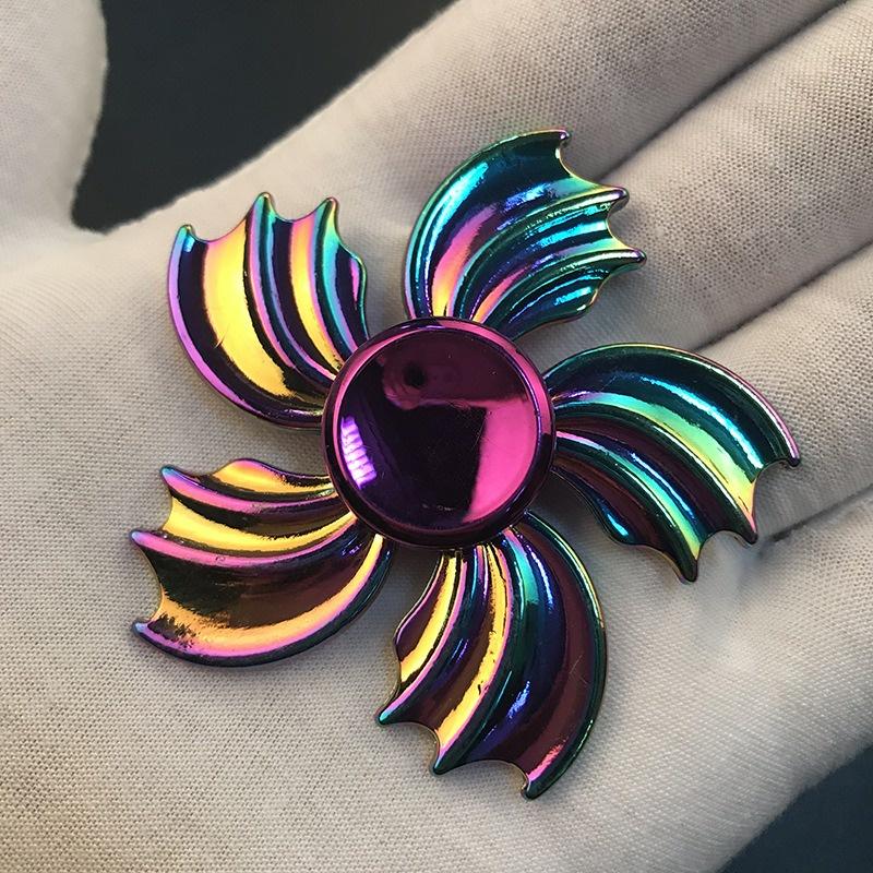 (50 MẪU) CON QUAY SPINNER TÍM GRADIENT Kim loại chơi giải trí giá rẻ chất lượng tốt