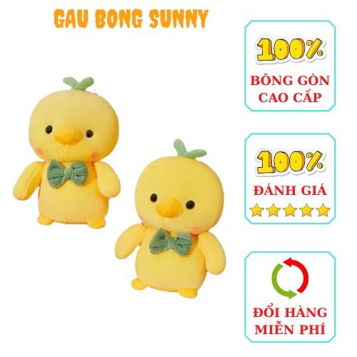 Gấu Bông Vịt Vàng ️Có Video + Ảnh thật️ Cao Cấp Êm Mịn Size 40cm