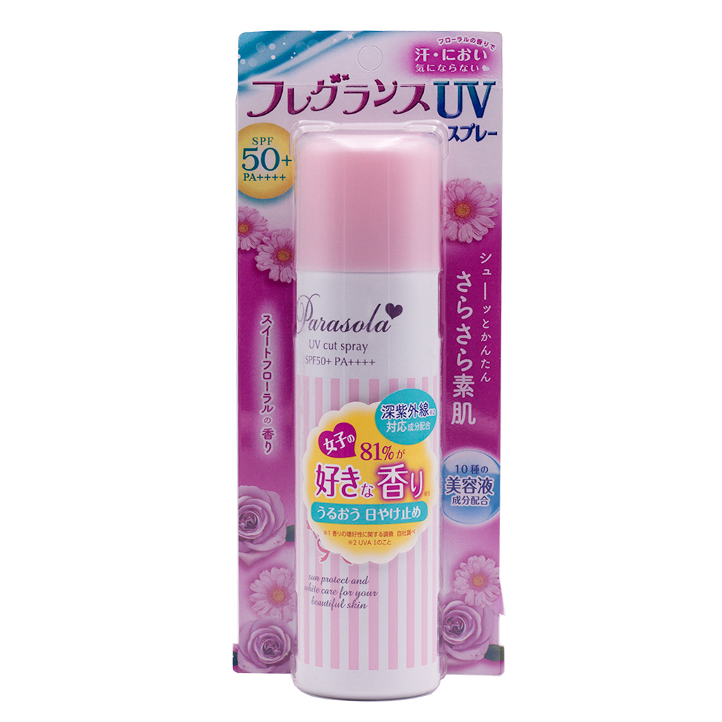 Chống nắng dạng xịt Nhật Bản cao cấp Naris Parasola Essence in UV Cut Spray SPF50+ PA++++ (90g) – Hàng chính hãng