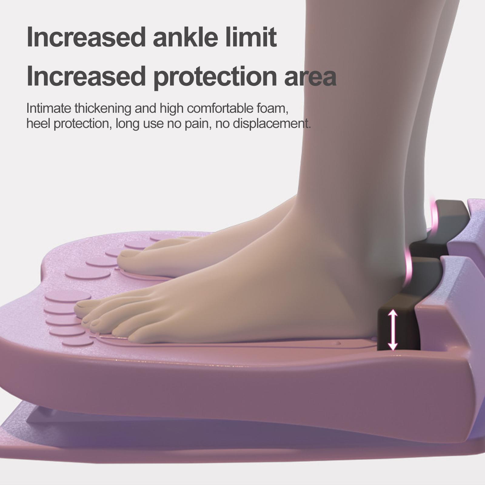 Slant Board, Foot Calf Stretcher, Adjustable 8 Level Anti Slip Incline Board, Leg Foot Balancing Fitness Pedal Wedge Stretch for Leg Calves