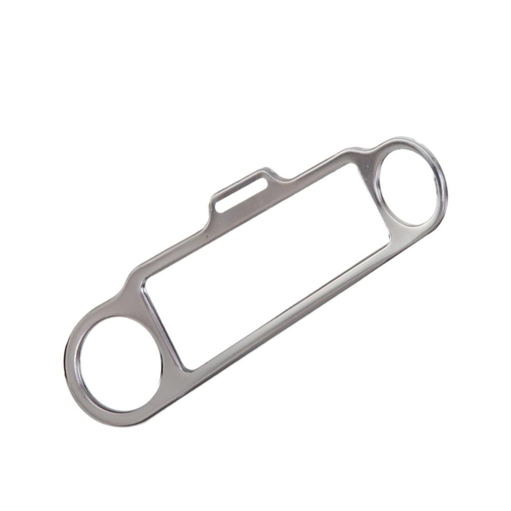 Chrome Motorcycle Frame Meter Cover Protector for