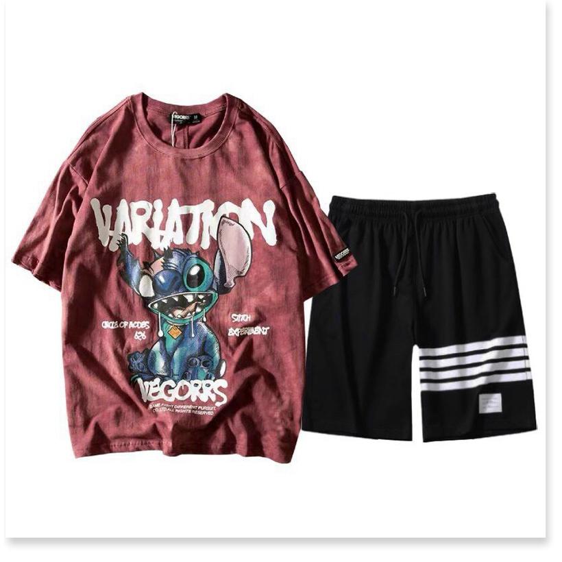 SET BỘ THUN HÈ HOẠ TIẾT HOẠT HÌNH SIÊU CHẤT CỰC HOT HÈ KME FASHION