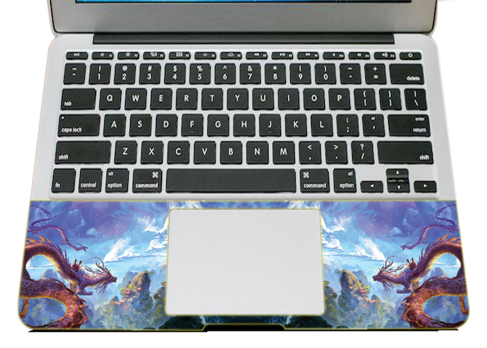 Mẫu Dán Skin Trang Trí Mặt Ngoài + Lót Tay Laptop Hoạt Hình LTHH - 812