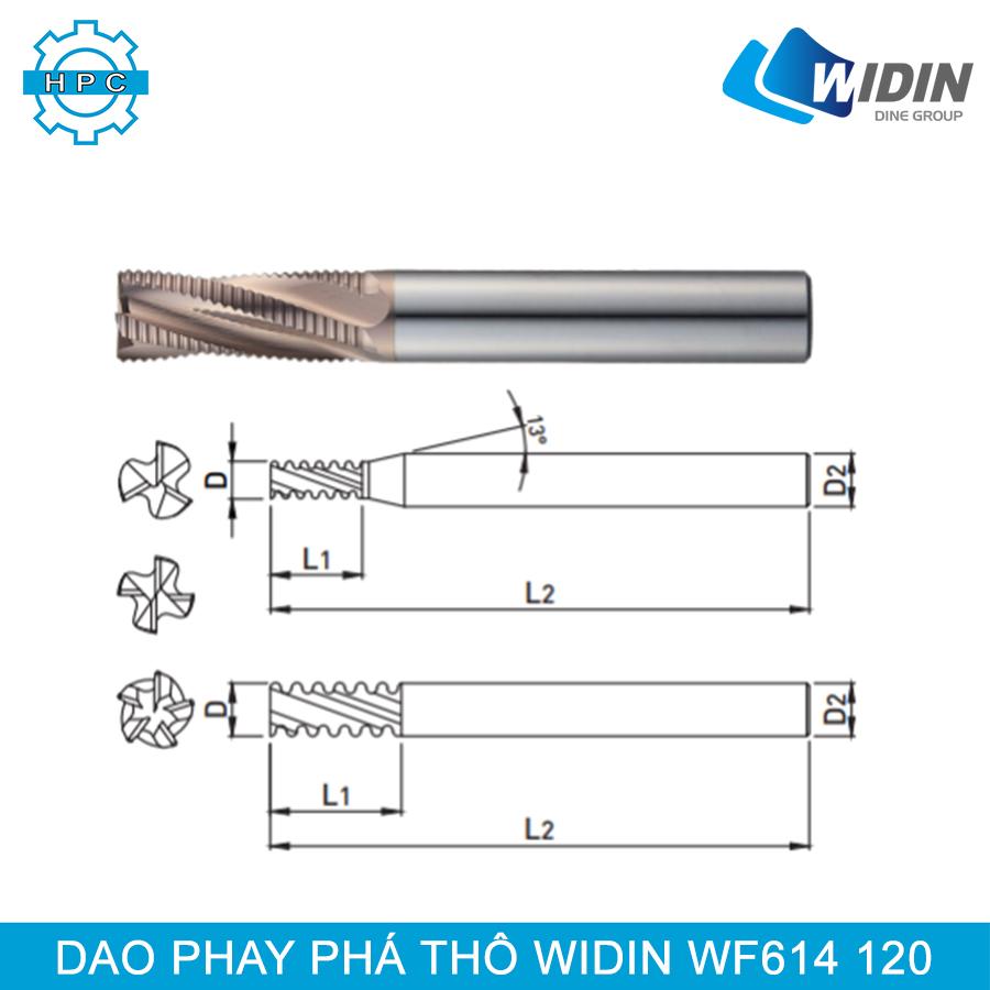 Dao phay Widin WF614 120