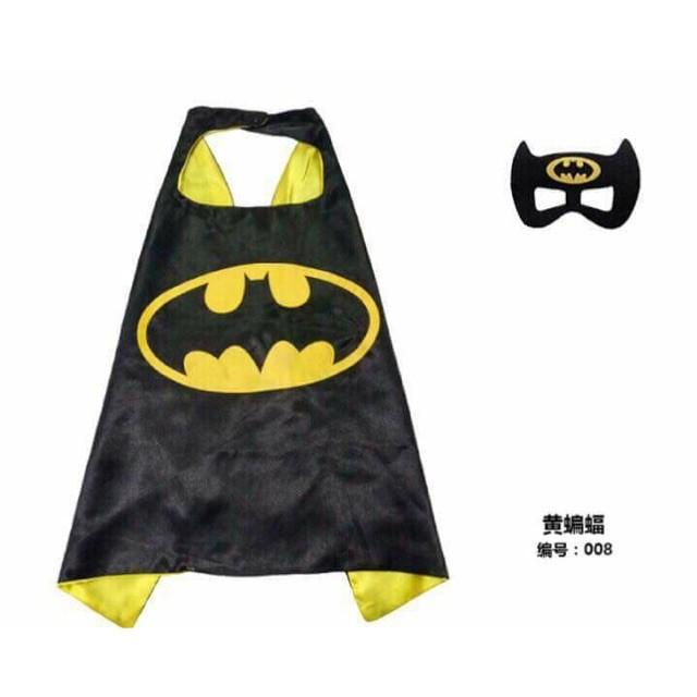 Set Áo choàng + mặt nạ siêu anh hùng hóa trang Halloween