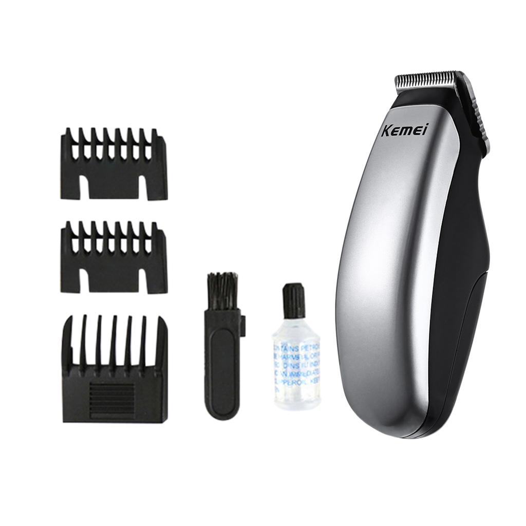 2x Portable Mini Men's Electric Hair Clipper Beard Grooming Shaping Trimmer