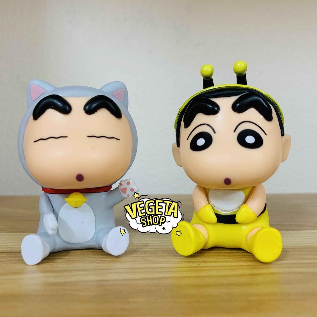 Mô hình Shin Cậu bé bút chì - Shinnosuke - Shin chan Cosplay dễ thương bền màu chất liệu an toàn Shinosuke - 7,5~8,5cm