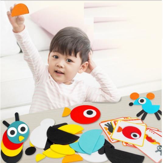 Đồ chơi Bộ tranh ghép hình Fun Board cho bé