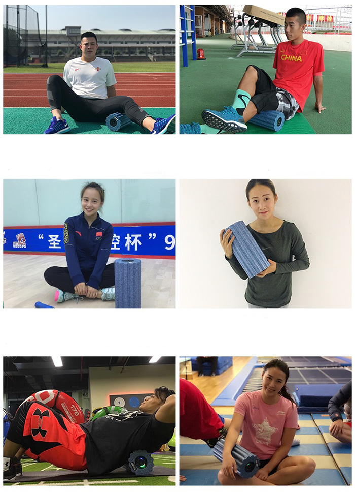 Gối massage rung điện điều trị đau nhức, căng cơ bắp khi tập luyện thể thao Booster Pi Roller
