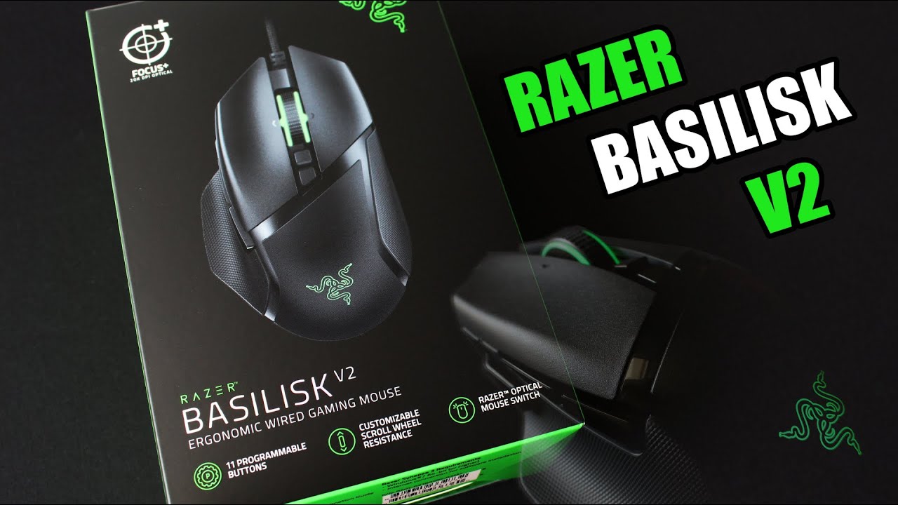 Chuột Razer Basilisk V2-Wired Ergonomic_RZ01-03160100-R3M1-HÀNG CHÍNH HÃNG