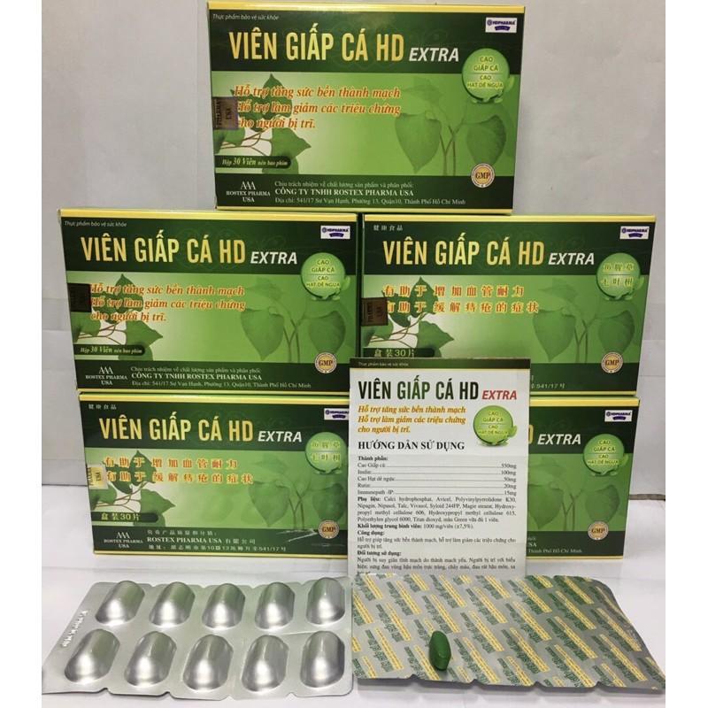 Viên giấp cá Roxtech hỗ trợ điều trị trĩ nội trĩ ngoại hiệu quả an toàn