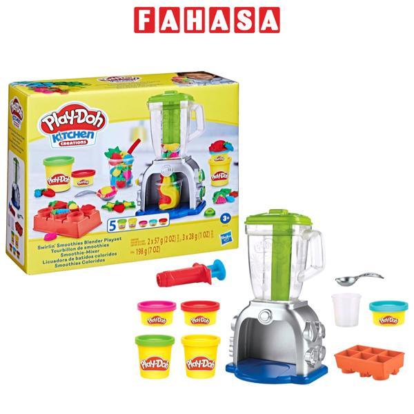 Bộ Đồ Chơi Bột Nặn Máy Xay Sinh Tố Vui Vẻ - Playdoh F9142 (10 Chi Tiết)