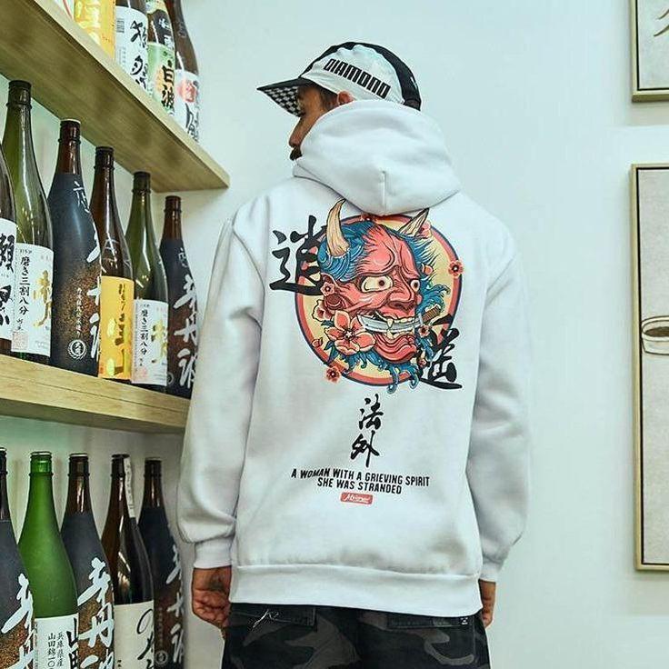 ÁO KHOÁC NỈ NAM NỮ HOODIE ZIP CHỐNG NẮNG HOẠ TIẾT MẶT QUỶ GIANG HỒ