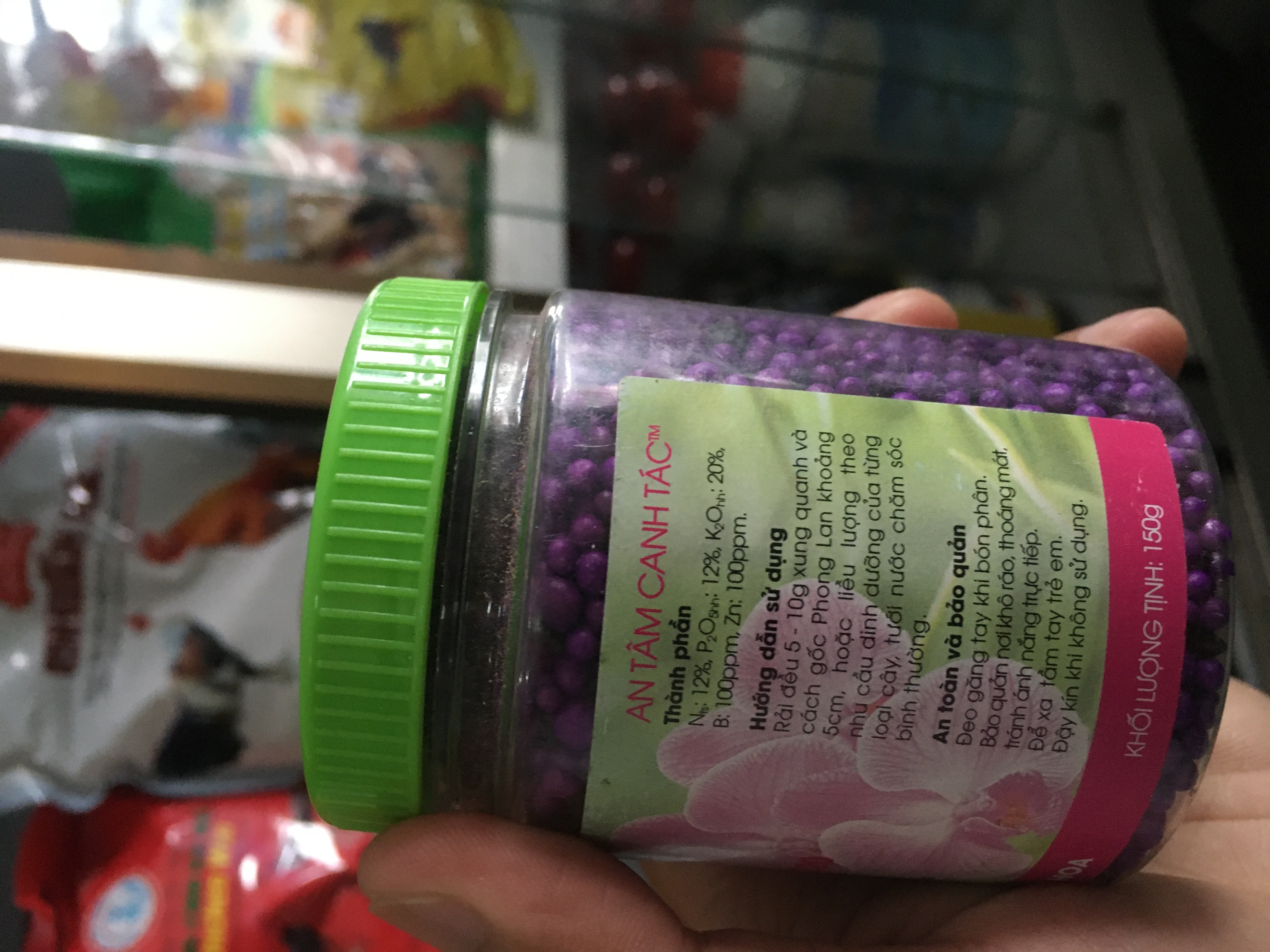 Phân lan tan chậm thông minh Rynan , phân npk 12-12-20 +TE làm lan khoẻ mạnh tươi đẹp