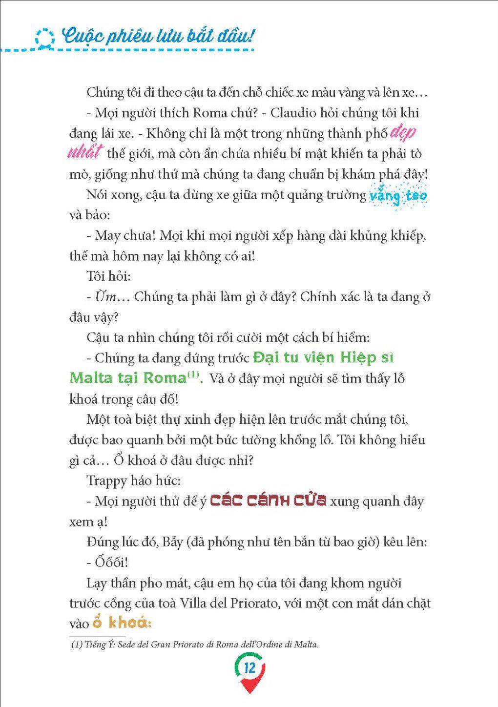 Du Kí Vòng Quanh Nước Ý - Ngàn Kì Quan