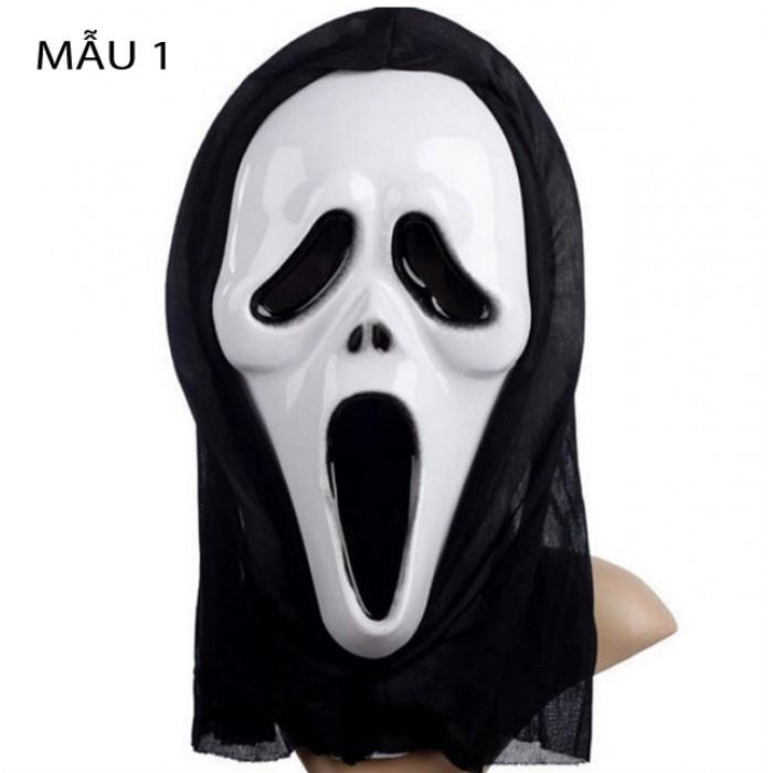 Mặt Nạ Hóa Trang - Mặt Nạ Scream Sát Nhân giấu Mặt- Halloween