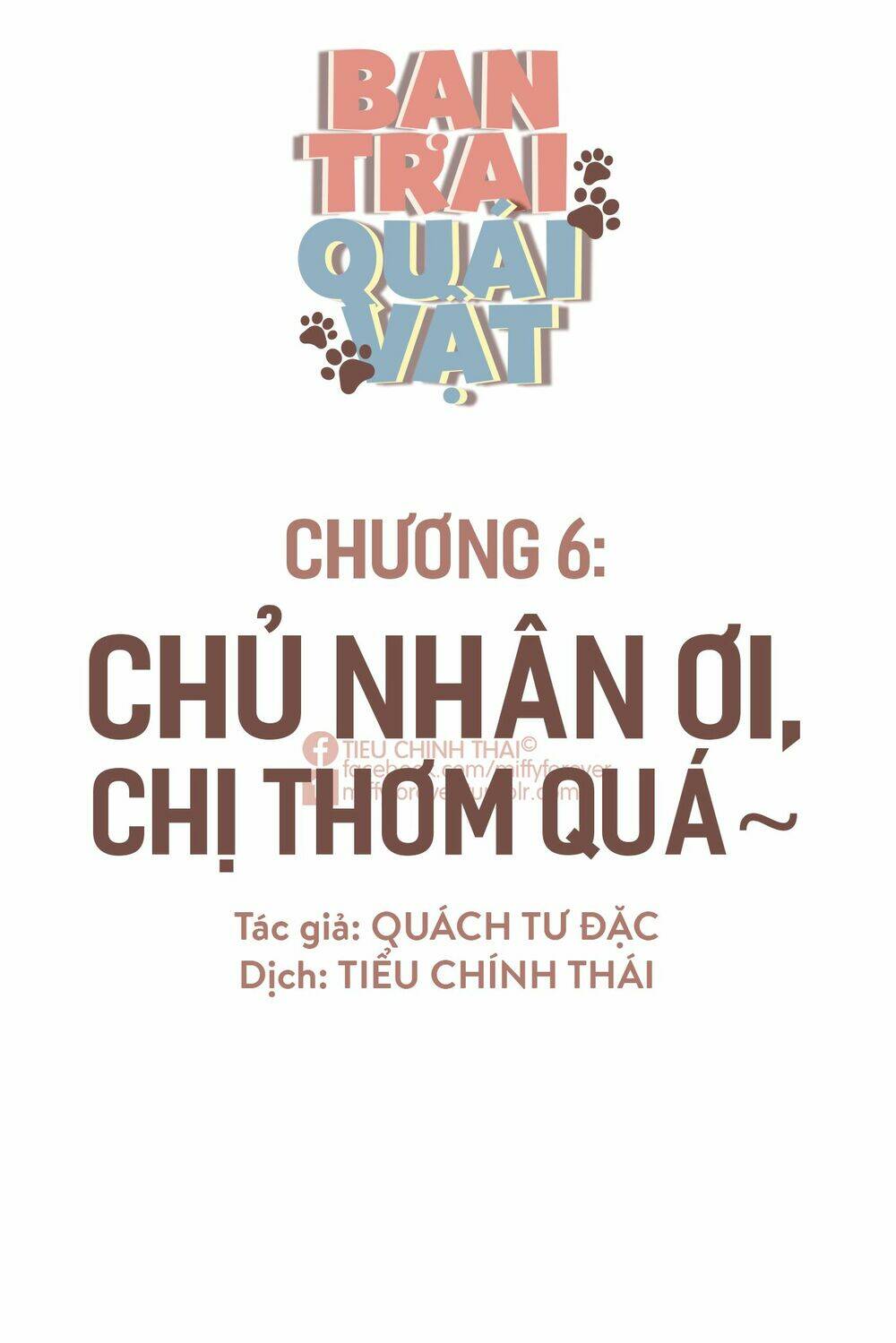 bạn trai quái vật chapter 6 1