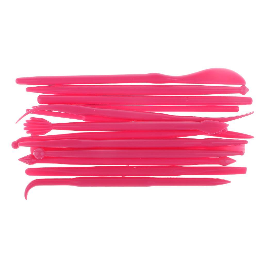 14 Set Kids Clay Sculpting Modeling Tools Ceramic Polymer Clay Carving Tools