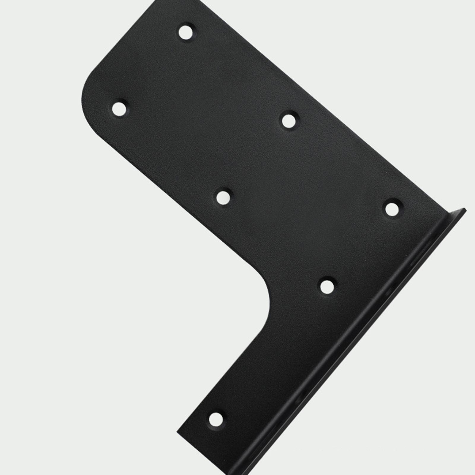 Kitchen Cupboard Mount Bracket Countertop Shelf Mounting Bracket Easy Installation Include Screw Accessories Heavy Loaded for Hanging Shelf