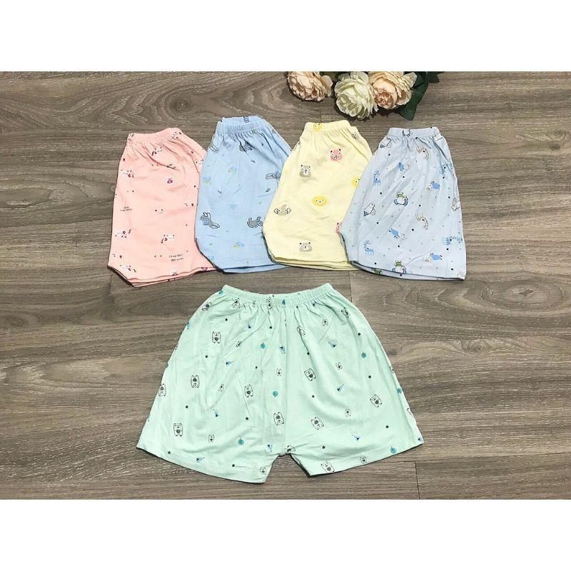Quần đùi chục peptit thun lạnh siêu mềm mát cho bé trai/bé gái