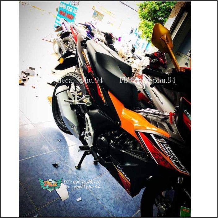 Tem Rời Winner X cam đen
