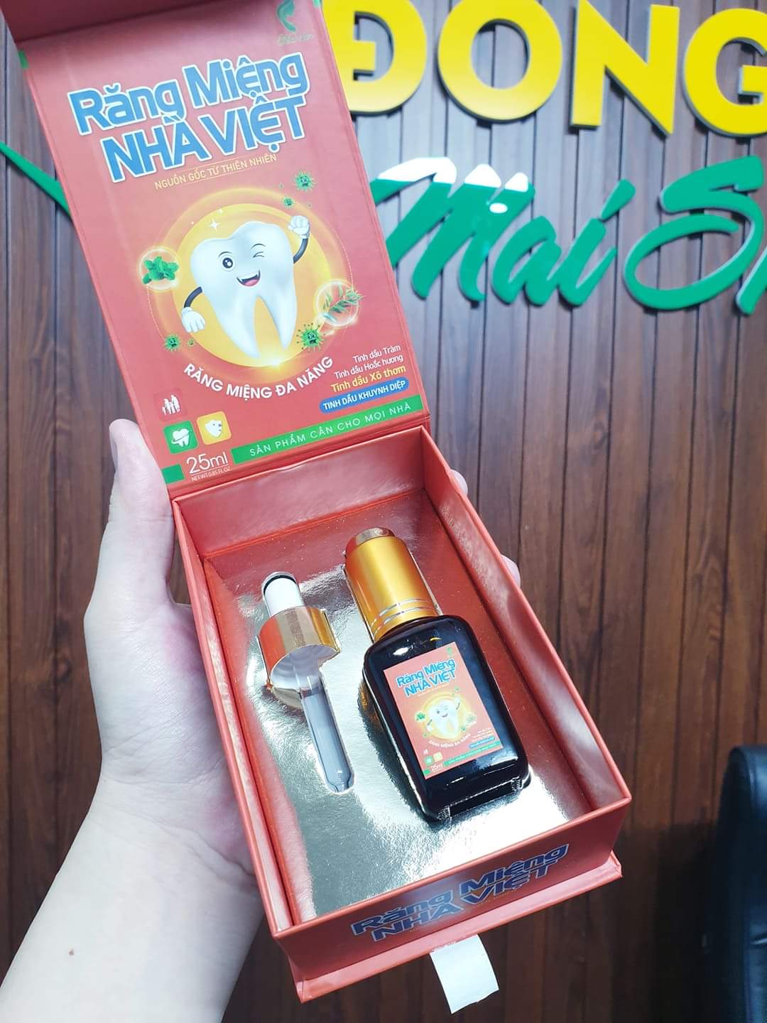 Răng miệng nhà việt đa năng 25ml - Hỗ trợ sâu răng, nhiệt miệng, hôi miệng, viêm lợi
