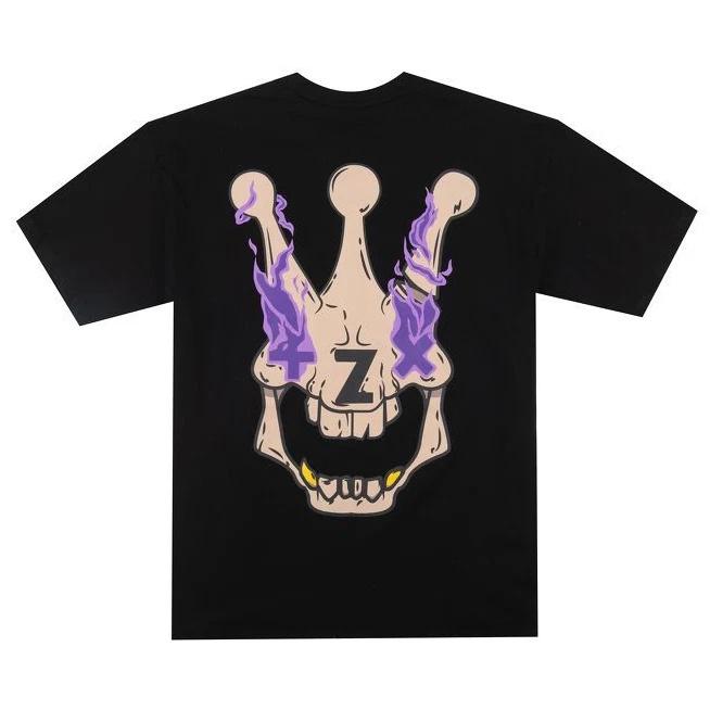 Áo thun tay lỡ, tee phông xương Skull nhiều màu form rộng, cotton