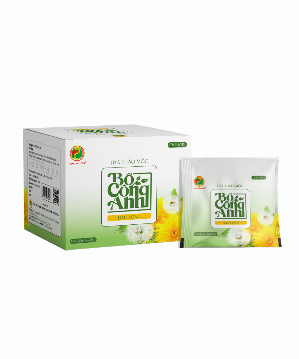 Trà Thảo Mộc Bồ Công Anh - Bảo Long - Hàng  Chính Hãng