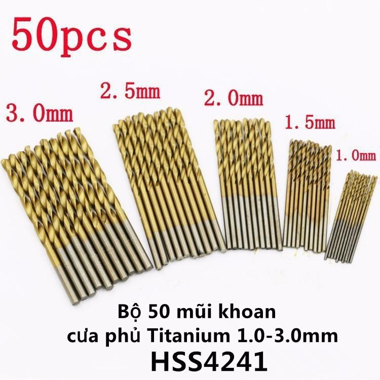 Mũi khoan thép,mũi khoan_50 pcs